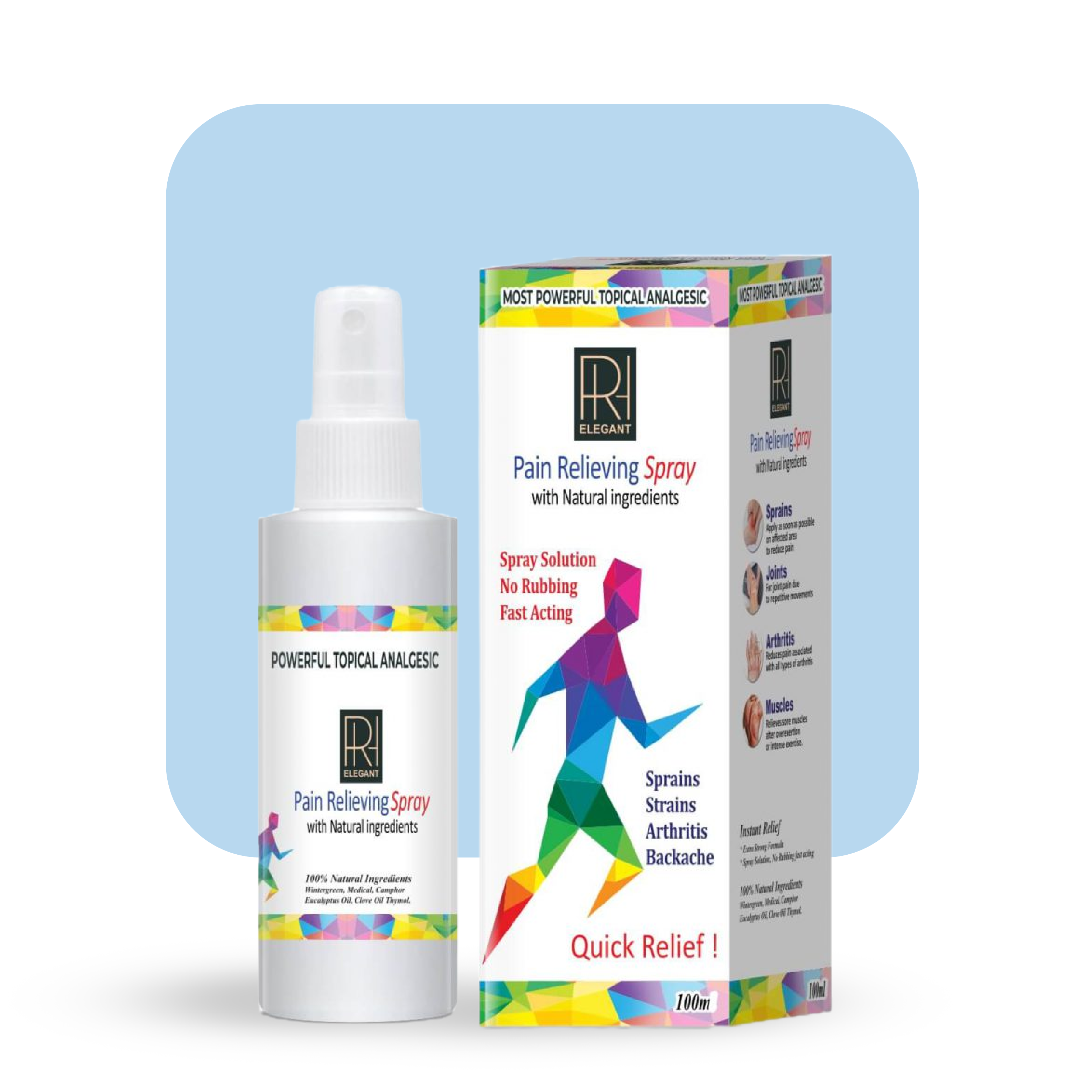 RH ELEGANT Pain Relieving Spray