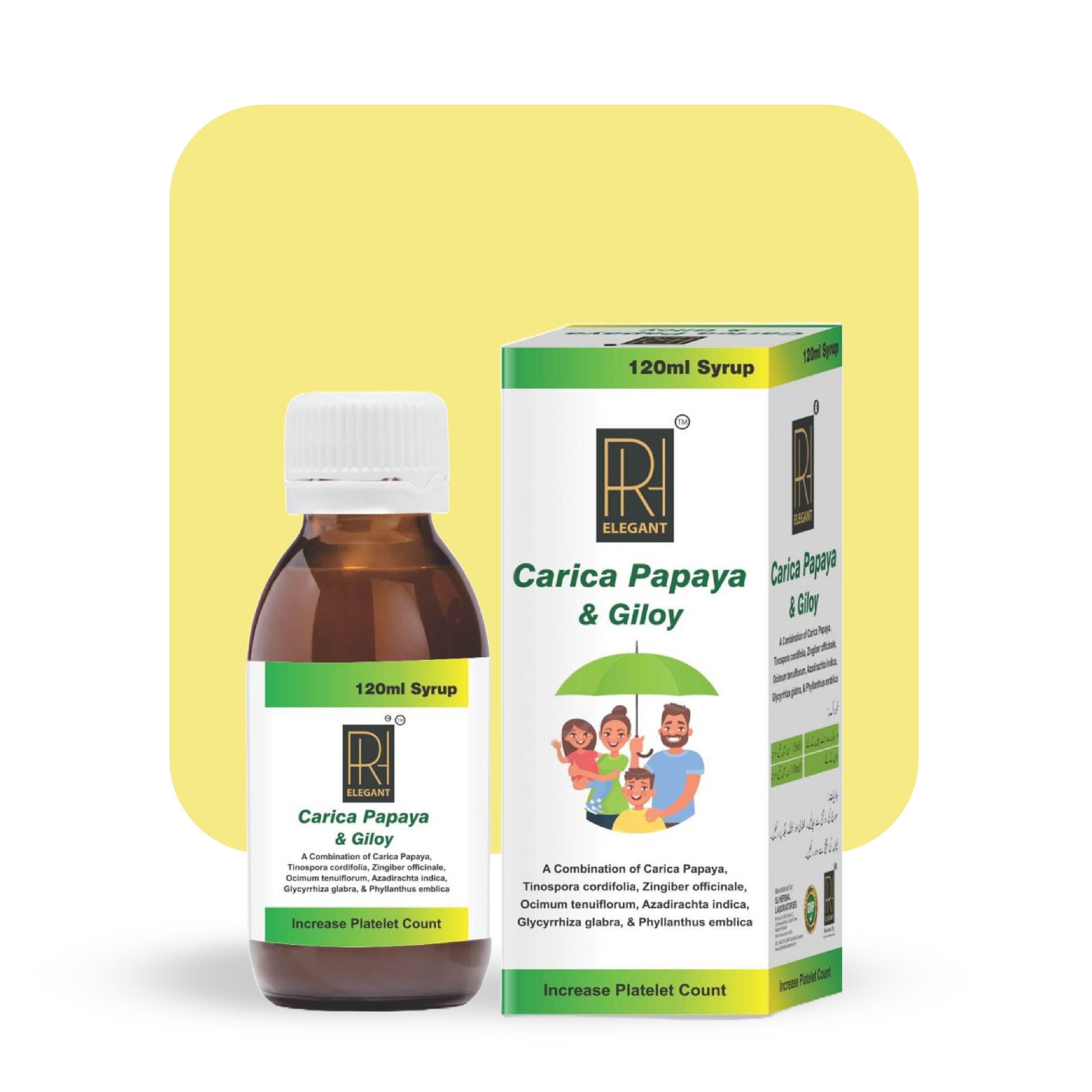 RH ELEGANT Carica Papaya & Giloy